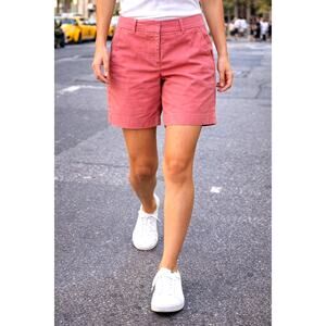 Re-Imagined by J Crew Classic Twill Chino Shorts Salmon 14